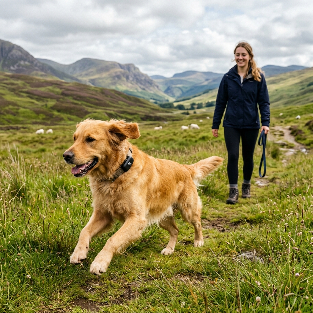 Dog activity tracker UK 2024: Comparing top brands & features. 🐾 🐶