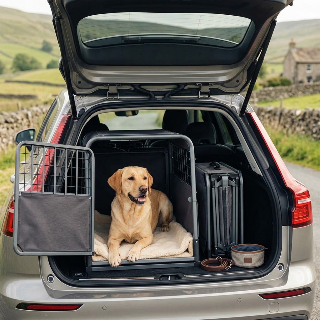 Dog Travel Crate Sizes UK: A 2026 Guide to Safe & Comfortable Journeys