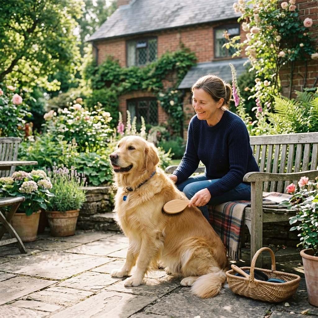 Dog matting prevention guide UK 2024 - healthy coat tips. 🐾